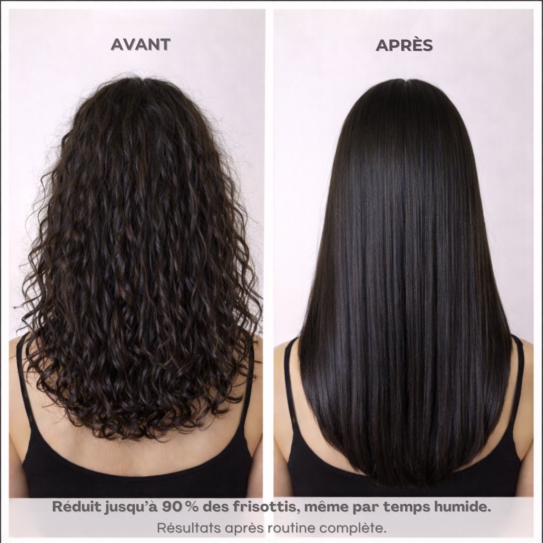 Après-Shampoing Anti-Frizz & Discipline – Saule noir & Bleuet