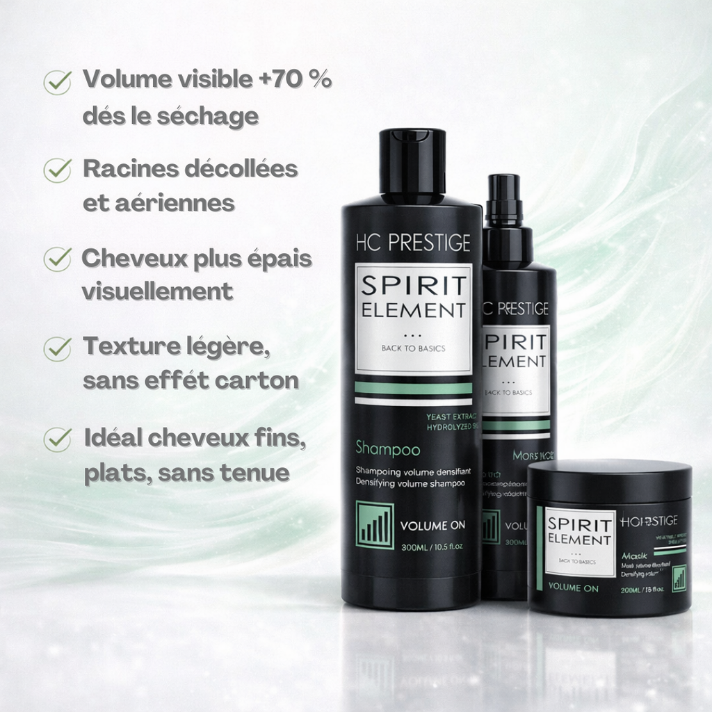 Kit Voyage Volume & Densité – Shampoing, Masque, Fluid & Detox