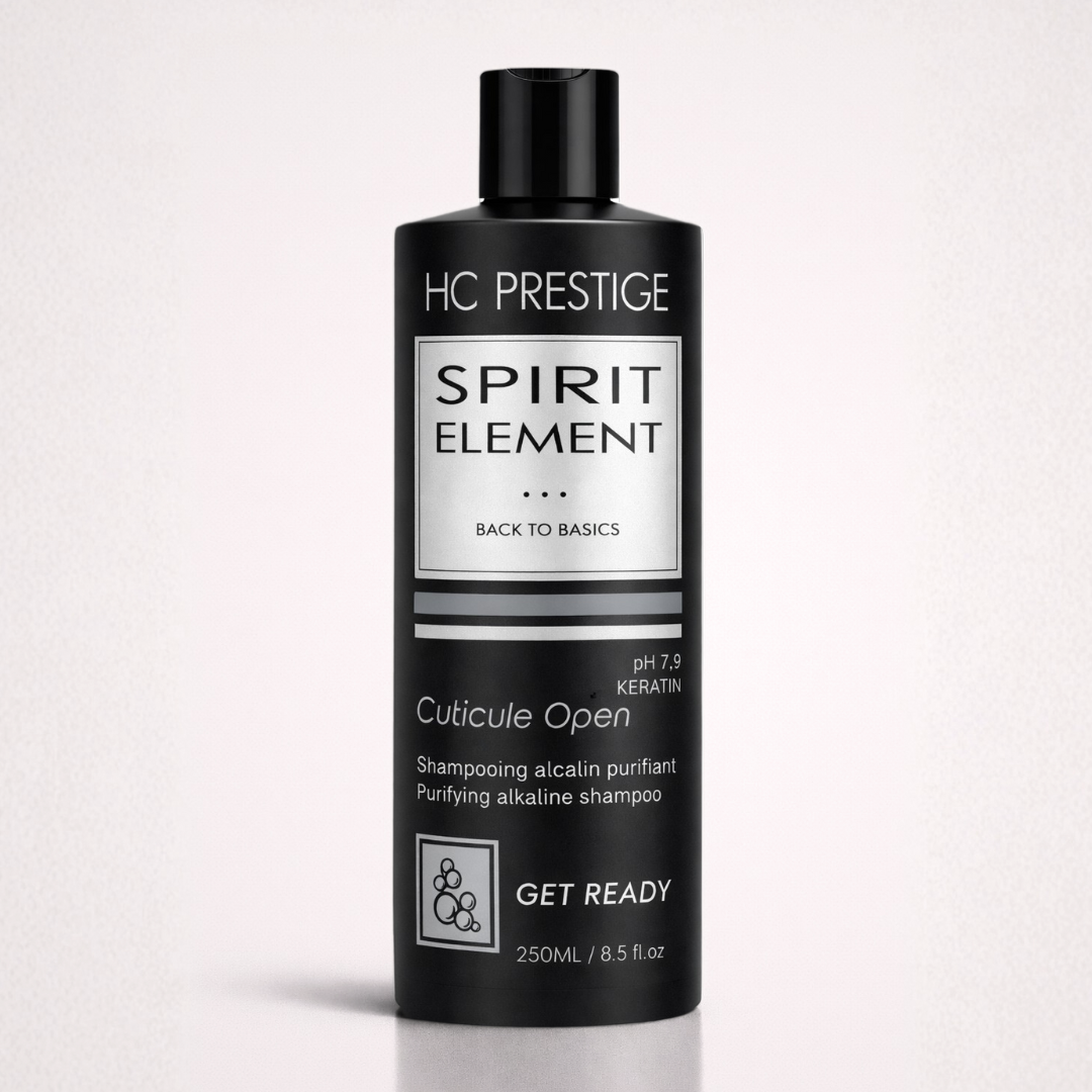 Shampoing Préparateur  CUTICULE OPEN – pH 7,9 & Protéines de kératine