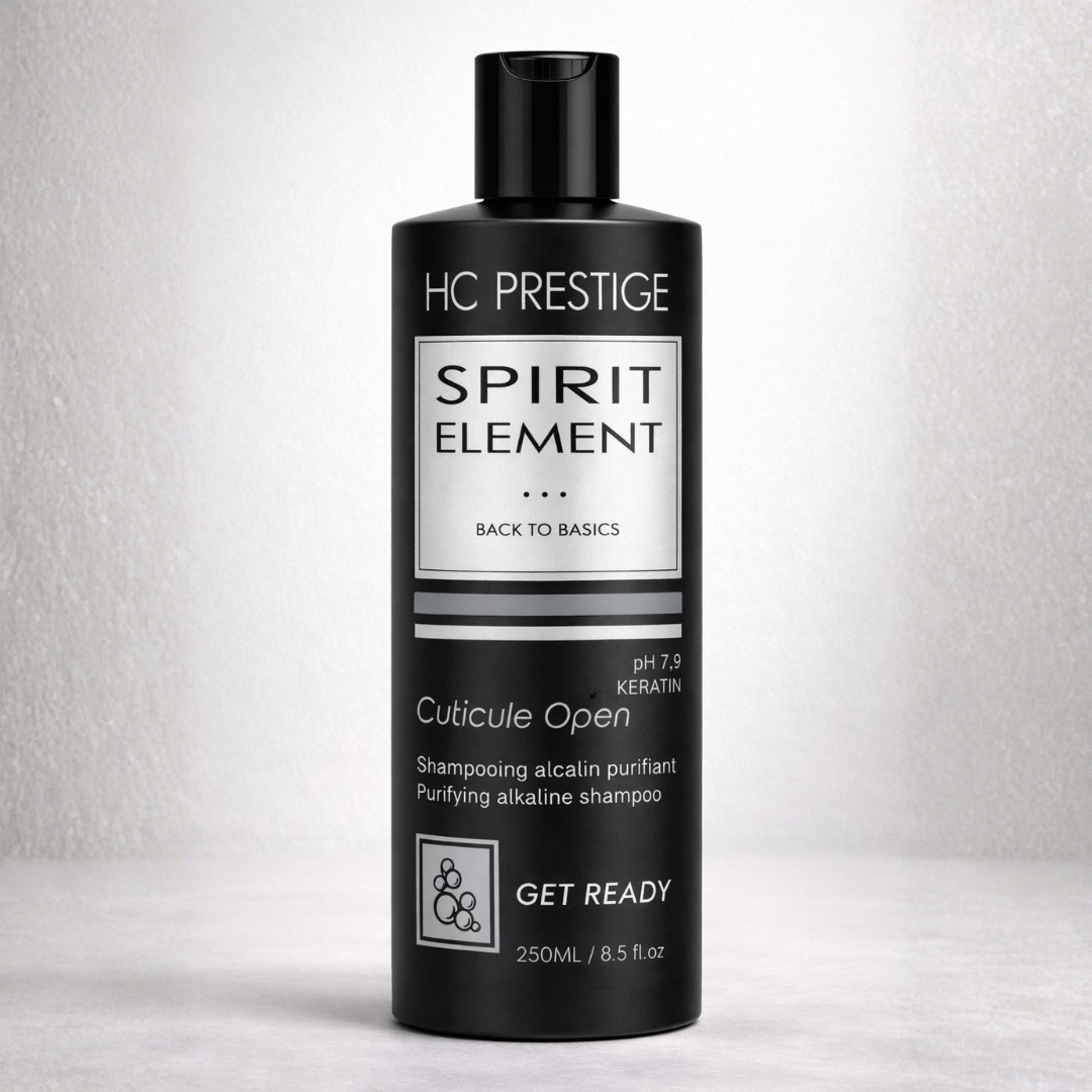 Shampoing Préparateur  CUTICULE OPEN – pH 7,9 & Protéines de kératine